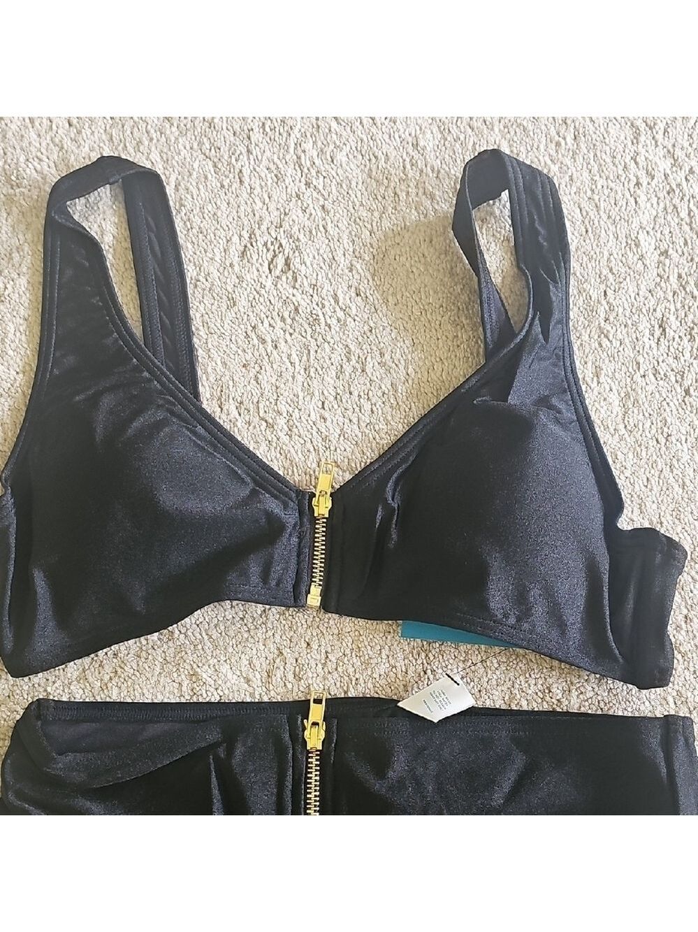 Classic Black Bikini Set Swimwear - Picture 2 of 6